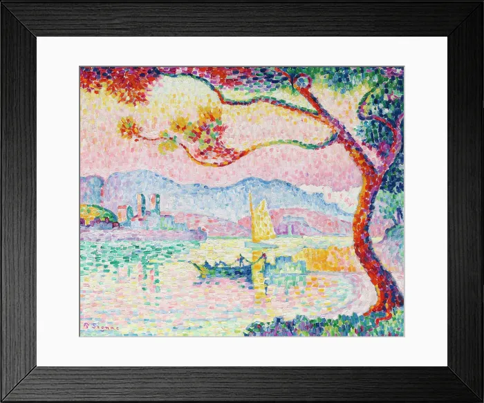 Framed Print : Antibes, c1880-1930. Creator: Paul Signac Framed Print : Antibes, c1880-1930. Creator: Paul Signac