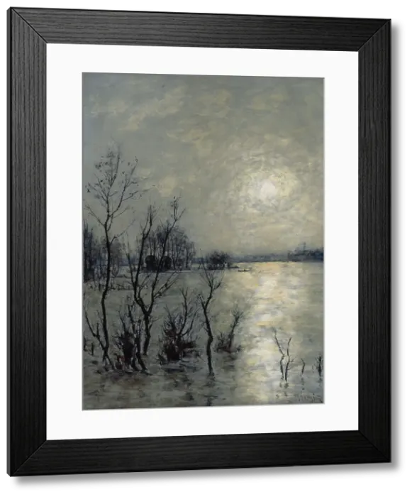Framed Print : Autumn Landscape, c1870-1930. Creator: Per Ekstrom Framed Print : Autumn Landscape, c1870-1930. Creator: Per Ekstrom