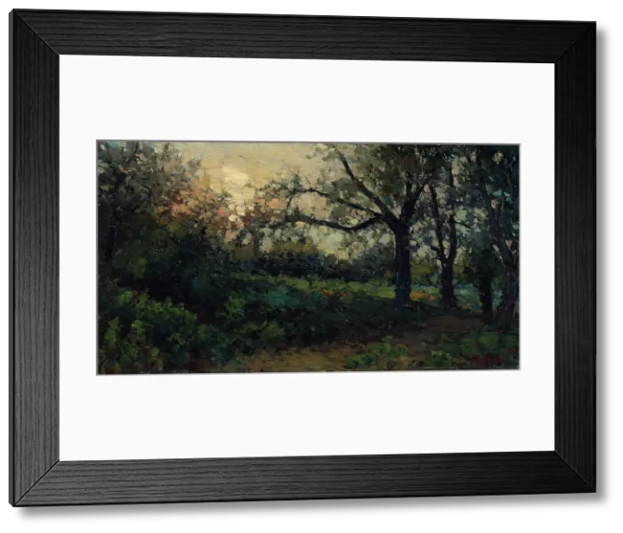 Framed Print : Evening sun, 1879. Creator: Per Ekstrom Framed Print : Evening sun, 1879. Creator: Per Ekstrom