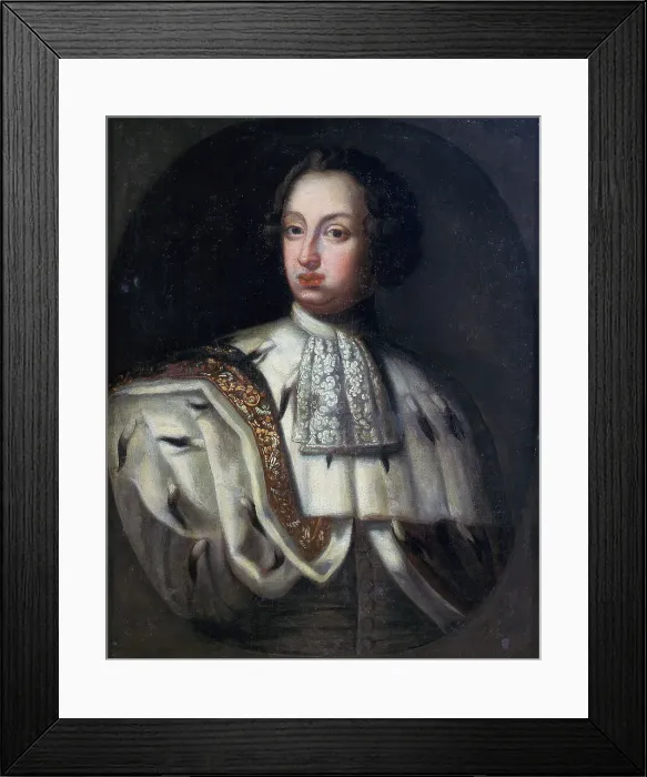 Framed Print : King Charles XI of Sweden, c1680. Creator: Unknown Framed Print : King Charles XI of Sweden, c1680. Creator: Unknown