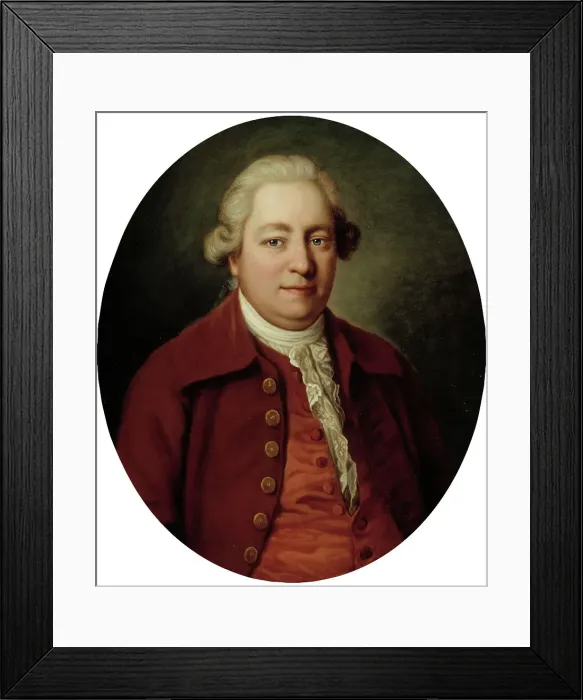 Framed Print : Manufacturer Erik Westén the younger, 1787. Creator: Per Krafft the Elder Framed Print : Manufacturer Erik Westén the younger, 1787. Creator: Per Krafft the Elder