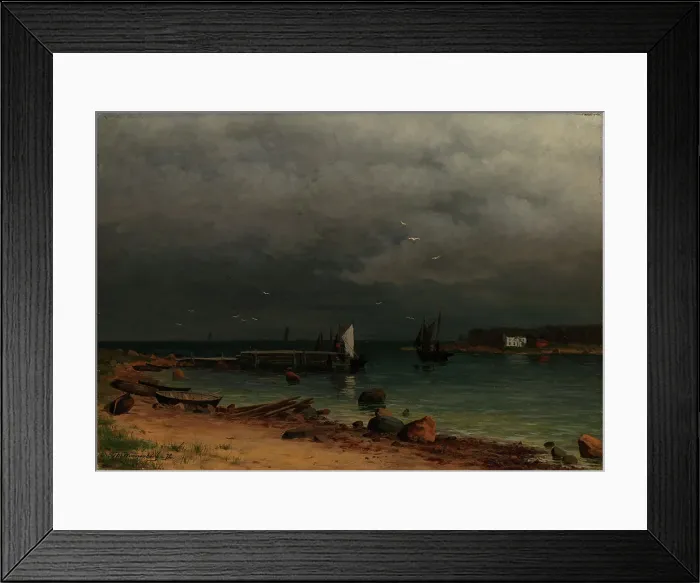 Framed Print : Before the Storm, 1872. Creator: Thorsten Waenerberg Framed Print : Before the Storm, 1872. Creator: Thorsten Waenerberg