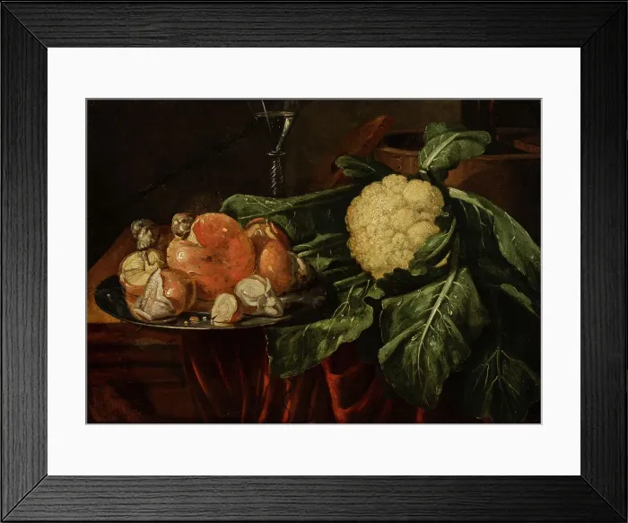 Framed Print : Still-life, 1700-1799. Creator: Unknown Framed Print : Still-life, 1700-1799. Creator: Unknown