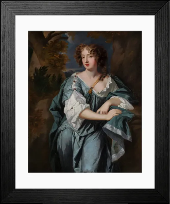 Framed Print : Elizabeth Wriothesley, Countess of Northumberland, 1670-1680. Creator: Peter Lely Framed Print : Elizabeth Wriothesley, Countess of Northumberland, 1670-1680. Creator: Peter Lely