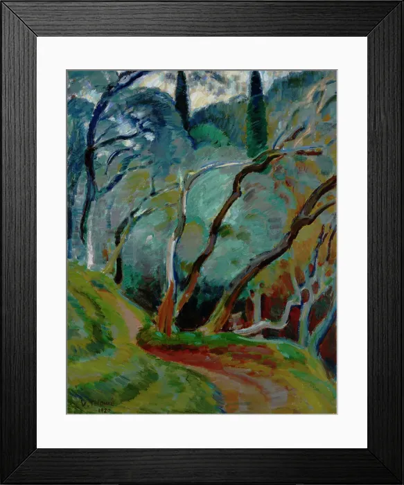 Framed Print : Olive Grove, 1920. Creator: Verner Thome Framed Print : Olive Grove, 1920. Creator: Verner Thome