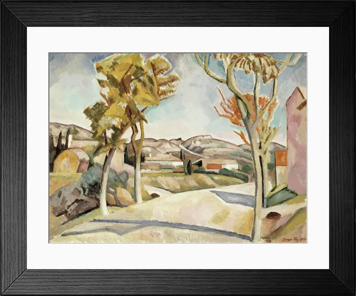 Framed Print : Landscape, 1913. Creator: Roger Fry Framed Print : Landscape, 1913. Creator: Roger Fry