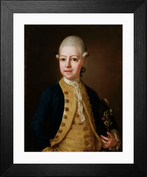 Framed Print : Portrait of Carl Johan von Schultzenheim, c1778. Creator: Ulrika Fredrika Pasch Framed Print : Portrait of Carl Johan von Schultzenheim, c1778. Creator: Ulrika Fredrika Pasch