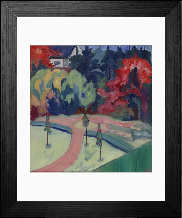 Framed Print : Landscape, c1900-1950. Creator: Rudolf Thygesen Framed Print : Landscape, c1900-1950. Creator: Rudolf Thygesen
