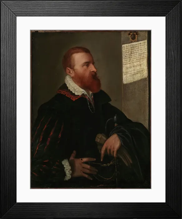 Framed Print : Giovanni Battista Fichetti, 1530-1570. Creator: Circle of Tizian Framed Print : Giovanni Battista Fichetti, 1530-1570. Creator: Circle of Tizian