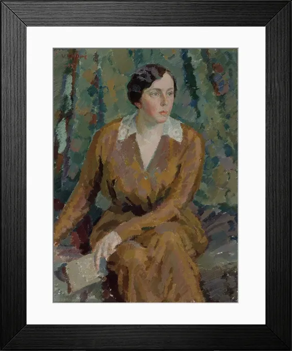 Framed Print : Lisbeth Candelin, 1915. Creator: Verner Thome Framed Print : Lisbeth Candelin, 1915. Creator: Verner Thome