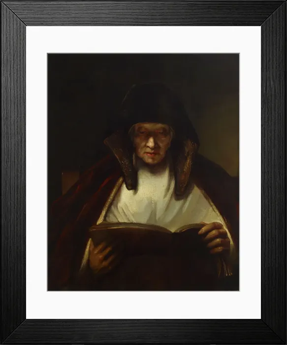 Framed Print : A woman reading, c1900. Creator: Unknown Framed Print : A woman reading, c1900. Creator: Unknown