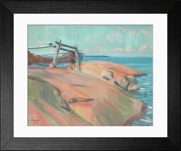 Framed Print : Outer islands of Tammio, 1936. Creator: Verner Thome Framed Print : Outer islands of Tammio, 1936. Creator: Verner Thome