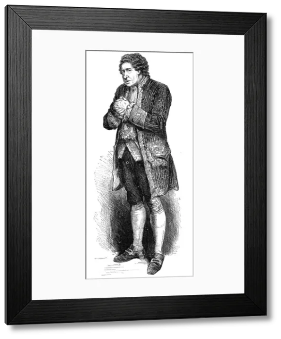 Framed Print : Mr. Samuel Phelps as Sir Pertinax Macsycophant, 1871. Creator: Unknown Framed Print : Mr. Samuel Phelps as Sir Pertinax Macsycophant, 1871. Creator: Unknown