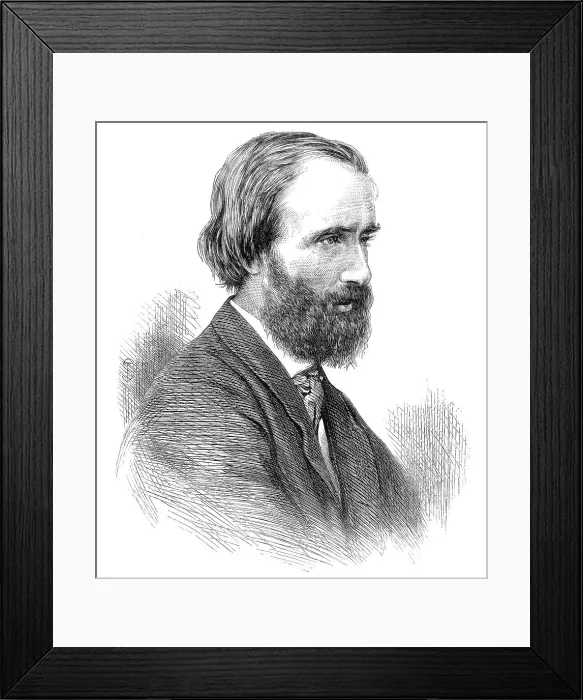 Framed Print : The late Alexander Munro, sculptor, 1871. Creator: Unknown Framed Print : The late Alexander Munro, sculptor, 1871. Creator: Unknown
