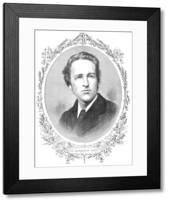 Framed Print : The Marquis of Lorne, 1871. Creator: Unknown Framed Print : The Marquis of Lorne, 1871. Creator: Unknown