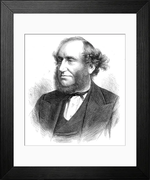 Framed Print : Sir George Elvey, Doctor of Music, 1871. Creator: Unknown Framed Print : Sir George Elvey, Doctor of Music, 1871. Creator: Unknown