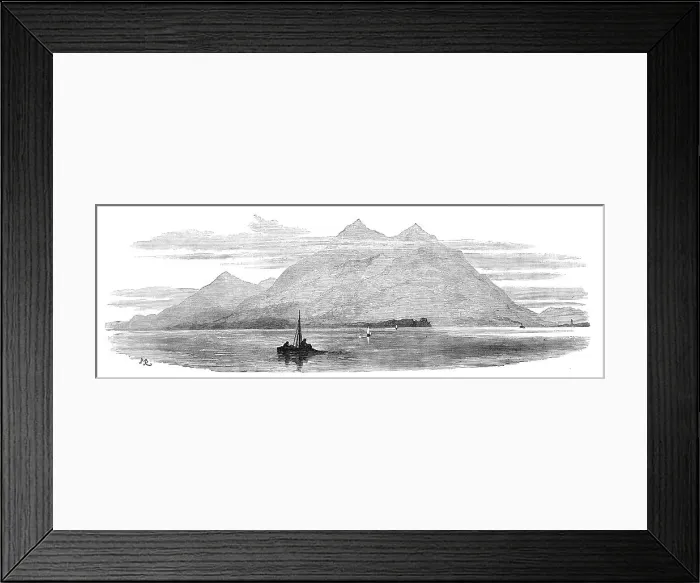 Framed Print : The Land of Lorne: Island of Mull, 1871. Creator: P. R Framed Print : The Land of Lorne: Island of Mull, 1871. Creator: P. R