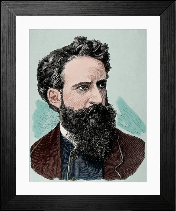 Framed Print : Hans Makart, 1886. Creator: Vela Framed Print : Hans Makart, 1886. Creator: Vela
