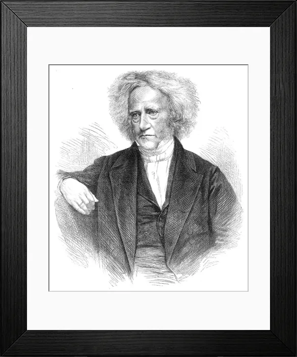 Framed Print : The late Sir John Herschel, 1871. Creator: Unknown Framed Print : The late Sir John Herschel, 1871. Creator: Unknown