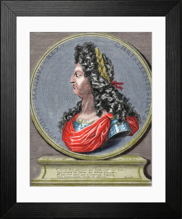 Framed Print : Louis XIV, King of France, 1885. Creator: Unknown Framed Print : Louis XIV, King of France, 1885. Creator: Unknown