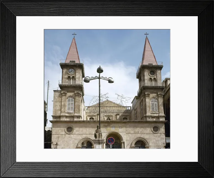 Framed Print : Saint Elias Cathedral, Aleppo, Syria, 2001. Creator: LTL Framed Print : Saint Elias Cathedral, Aleppo, Syria, 2001. Creator: LTL