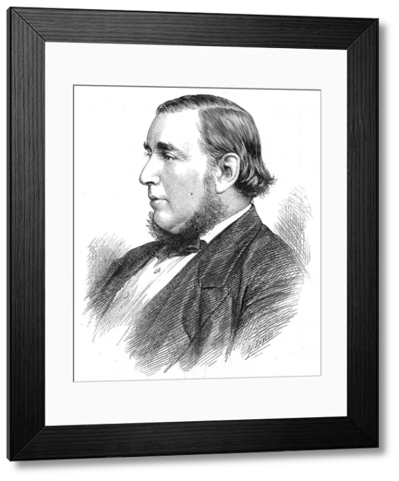 Framed Print : The claimant in the Tichborne trial, 1871. Creator: R. Taylor Framed Print : The claimant in the Tichborne trial, 1871. Creator: R. Taylor