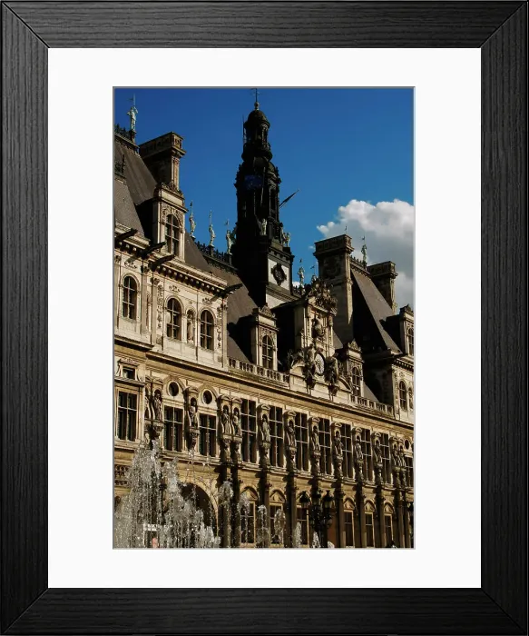 Framed Print : Hotel de Ville, Paris, 2008. Creator: LTL Framed Print : Hotel de Ville, Paris, 2008. Creator: LTL