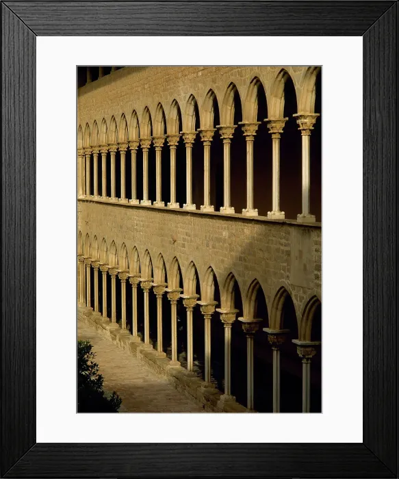 Framed Print : Royal Monastery of St Mary of Pedralbes, Barcelona, Catalonia, Spain, 1995. Creator: LTL Framed Print : Royal Monastery of St Mary of Pedralbes, Barcelona, Catalonia, Spain, 1995. Creator: LTL