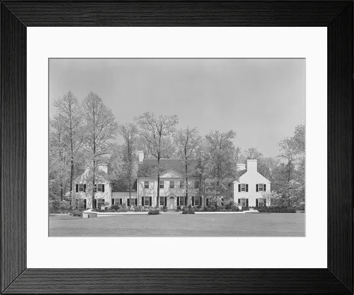 Framed Print : Charles S. Robertson, residence in Lloyd Harbor, Long Island, 1939. Creator: Gottscho-Schleisner, Inc Framed Print : Charles S. Robertson, residence in Lloyd Harbor, Long Island, 1939. Creator: Gottscho-Schleisner, Inc