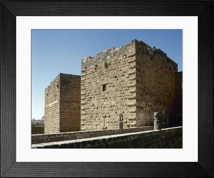 Framed Print : The citadel, built in the 8th century, Bosra, Syria, 2001. Creator: LTL Framed Print : The citadel, built in the 8th century, Bosra, Syria, 2001. Creator: LTL