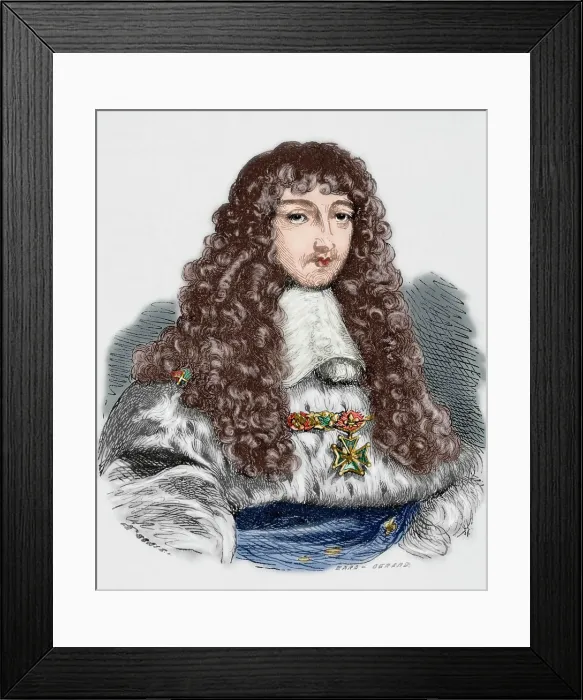 Framed Print : Louis XV, King of France, late 19th-early 20th century. Creator: Unknown Framed Print : Louis XV, King of France, late 19th-early 20th century. Creator: Unknown