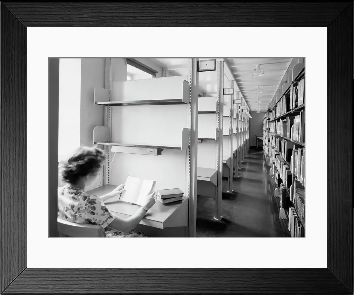 Framed Print : Connecticut College for Women, New London, Connecticut, 1944. Creator: Gottscho-Schleisner, Inc Framed Print : Connecticut College for Women, New London, Connecticut, 1944. Creator: Gottscho-Schleisner, Inc