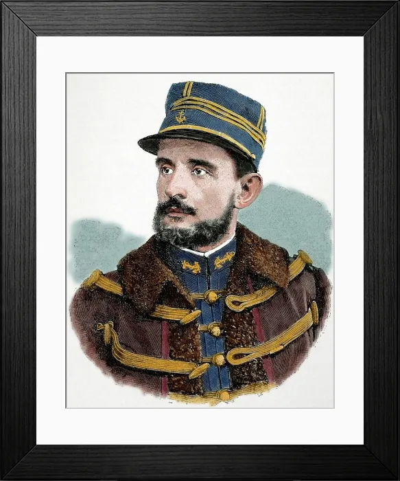Framed Print : General Jean-Baptiste Marchand, 1899. Creator: Unknown