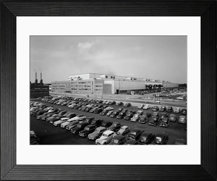 Framed Print : General Electric turbine plant, Schenectady, New York, 1949. Creator: Gottscho-Schleisner, Inc Framed Print : General Electric turbine plant, Schenectady, New York, 1949. Creator: Gottscho-Schleisner, Inc