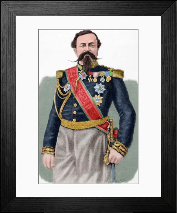 Framed Print : Edmond Le Boeuf (1809-1888), Marshal of France, 1885. Creator: Unknown Framed Print : Edmond Le Boeuf (1809-1888), Marshal of France, 1885. Creator: Unknown
