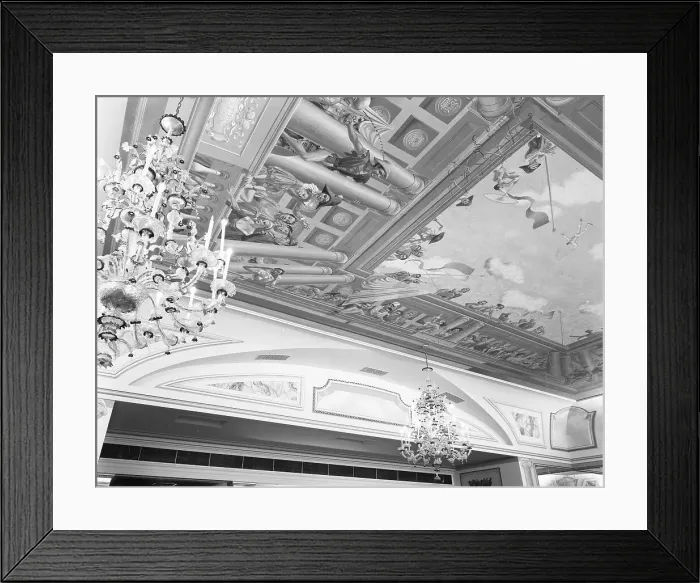 Framed Print : Celebrity Room, Playhouse, Palm Beach, Florida, 1959. Creator: Gottscho-Schleisner, Inc Framed Print : Celebrity Room, Playhouse, Palm Beach, Florida, 1959. Creator: Gottscho-Schleisner, Inc