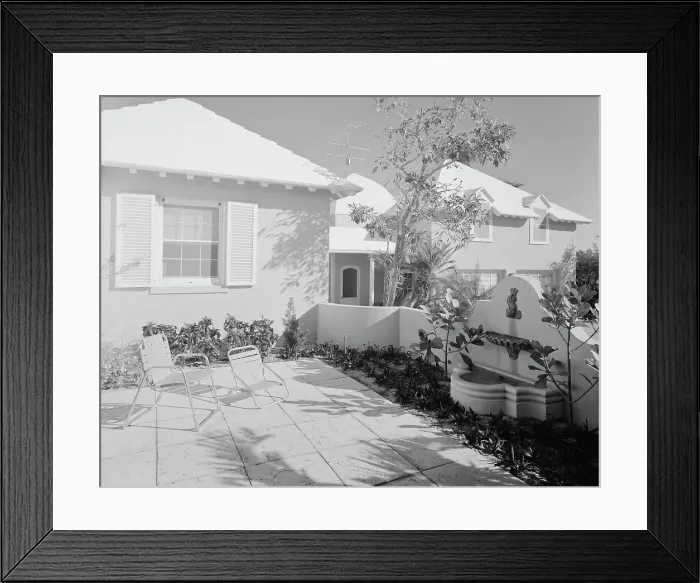 Framed Print : Albert D. Williams, residence in Naples, Florida, 1959. Creator: Gottscho-Schleisner, Inc