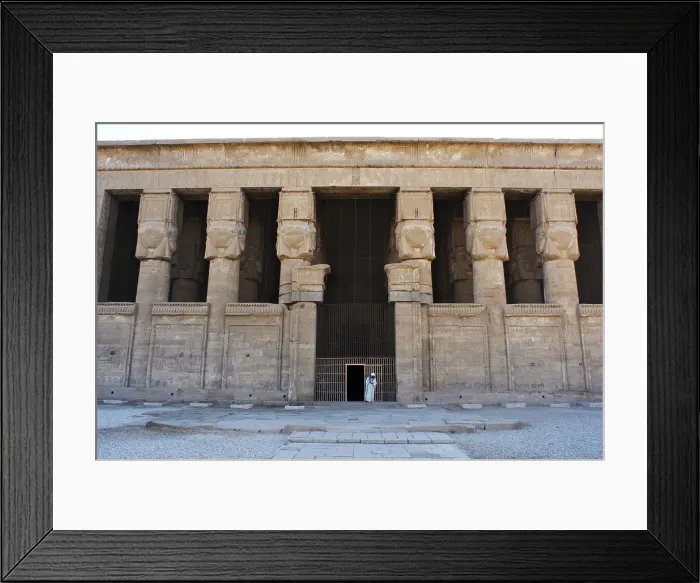 Framed Print : Hathor Temple, Dendera, Egypt, 2003. Creator: LTL Framed Print : Hathor Temple, Dendera, Egypt, 2003. Creator: LTL