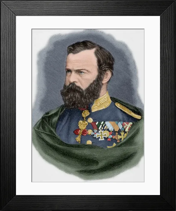 Framed Print : Prince Luitpold of Bavaria, 1885. Creator: Unknown Framed Print : Prince Luitpold of Bavaria, 1885. Creator: Unknown