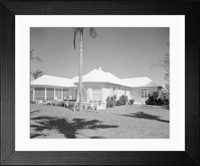 Framed Print : Albert D. Williams, residence in Naples, Florida, 1959. Creator: Gottscho-Schleisner, Inc Framed Print : Albert D. Williams, residence in Naples, Florida, 1959. Creator: Gottscho-Schleisner, Inc