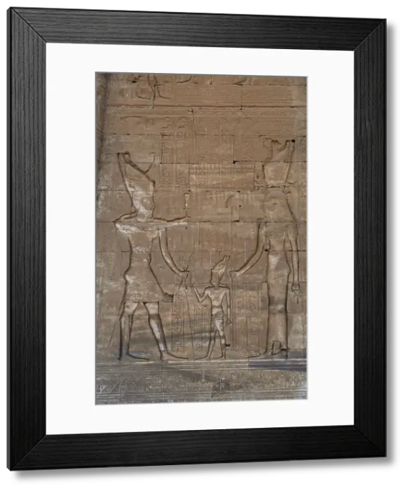 Framed Print : Hathor Temple, Dendera, Egypt. Creator: Unknown Framed Print : Hathor Temple, Dendera, Egypt. Creator: Unknown