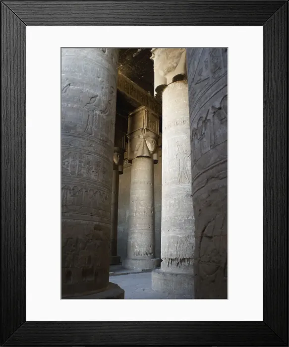 Framed Print : Hathor Temple, Dendera, Egypt, 2003. Creator: LTL Framed Print : Hathor Temple, Dendera, Egypt, 2003. Creator: LTL