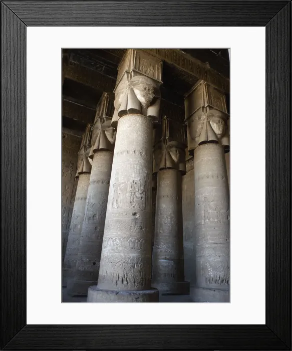 Framed Print : Hathor Temple, Dendera, Egypt, 2003. Creator: LTL Framed Print : Hathor Temple, Dendera, Egypt, 2003. Creator: LTL
