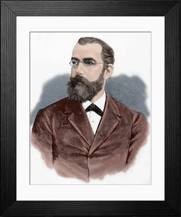 Framed Print : Robert Koch, 1890. Creator: Unknown Framed Print : Robert Koch, 1890. Creator: Unknown