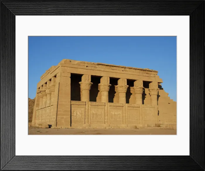 Framed Print : Roman Birth House of Mammisi, Temple complex, Dendera, Egypt, 2019. Creator: LTL Framed Print : Roman Birth House of Mammisi, Temple complex, Dendera, Egypt, 2019. Creator: LTL