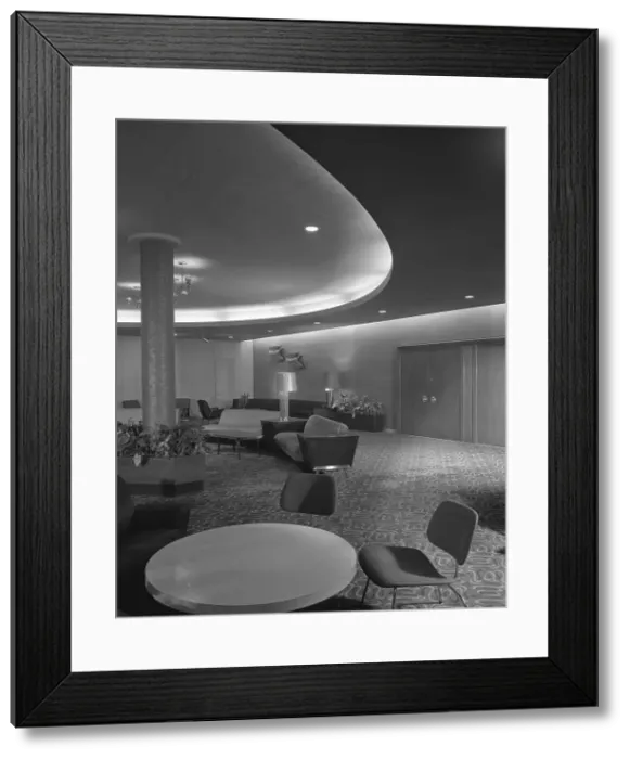 Framed Print : Stevensville Hotel, Liberty, New York, 1953. Creator: Gottscho-Schleisner, Inc Framed Print : Stevensville Hotel, Liberty, New York, 1953. Creator: Gottscho-Schleisner, Inc