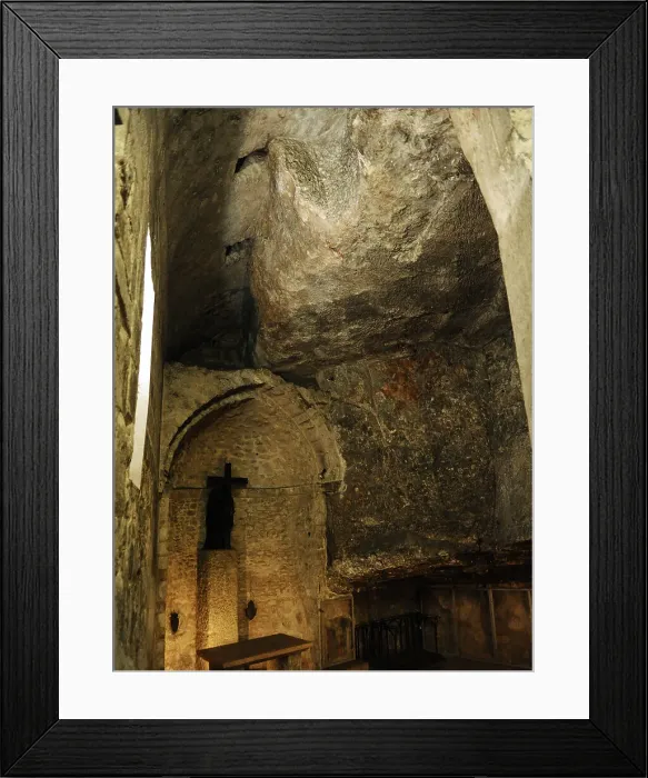Framed Print : Chapel of the Invention of the Cross, Basilica of the Holy Sepulchre, Jerusalem, 12th century. Creator: LTL Framed Print : Chapel of the Invention of the Cross, Basilica of the Holy Sepulchre, Jerusalem, 12th century. Creator: LTL