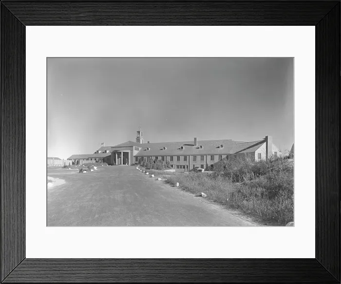 Framed Print : The Dunes Club, Narragansett, Rhode Island, 1939. Creator: Gottscho-Schleisner, Inc Framed Print : The Dunes Club, Narragansett, Rhode Island, 1939. Creator: Gottscho-Schleisner, Inc
