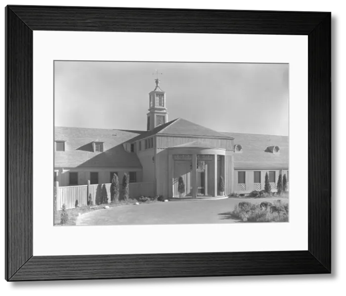 Framed Print : The Dunes Club, Narragansett, Rhode Island, 1939. Creator: Gottscho-Schleisner, Inc Framed Print : The Dunes Club, Narragansett, Rhode Island, 1939. Creator: Gottscho-Schleisner, Inc