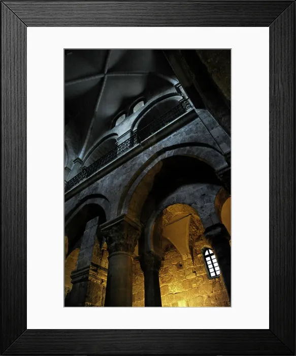 Framed Print : Arches of the Virgin, Holy Sepulchre, Jerusalem, Israel, 2014. Creator: LTL Framed Print : Arches of the Virgin, Holy Sepulchre, Jerusalem, Israel, 2014. Creator: LTL